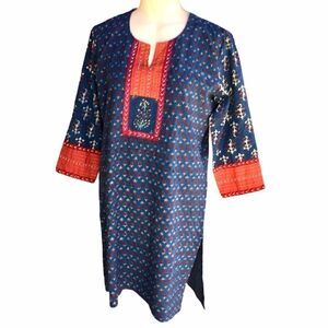 Akkriti Beaded Sequin Embellished Tunic Top